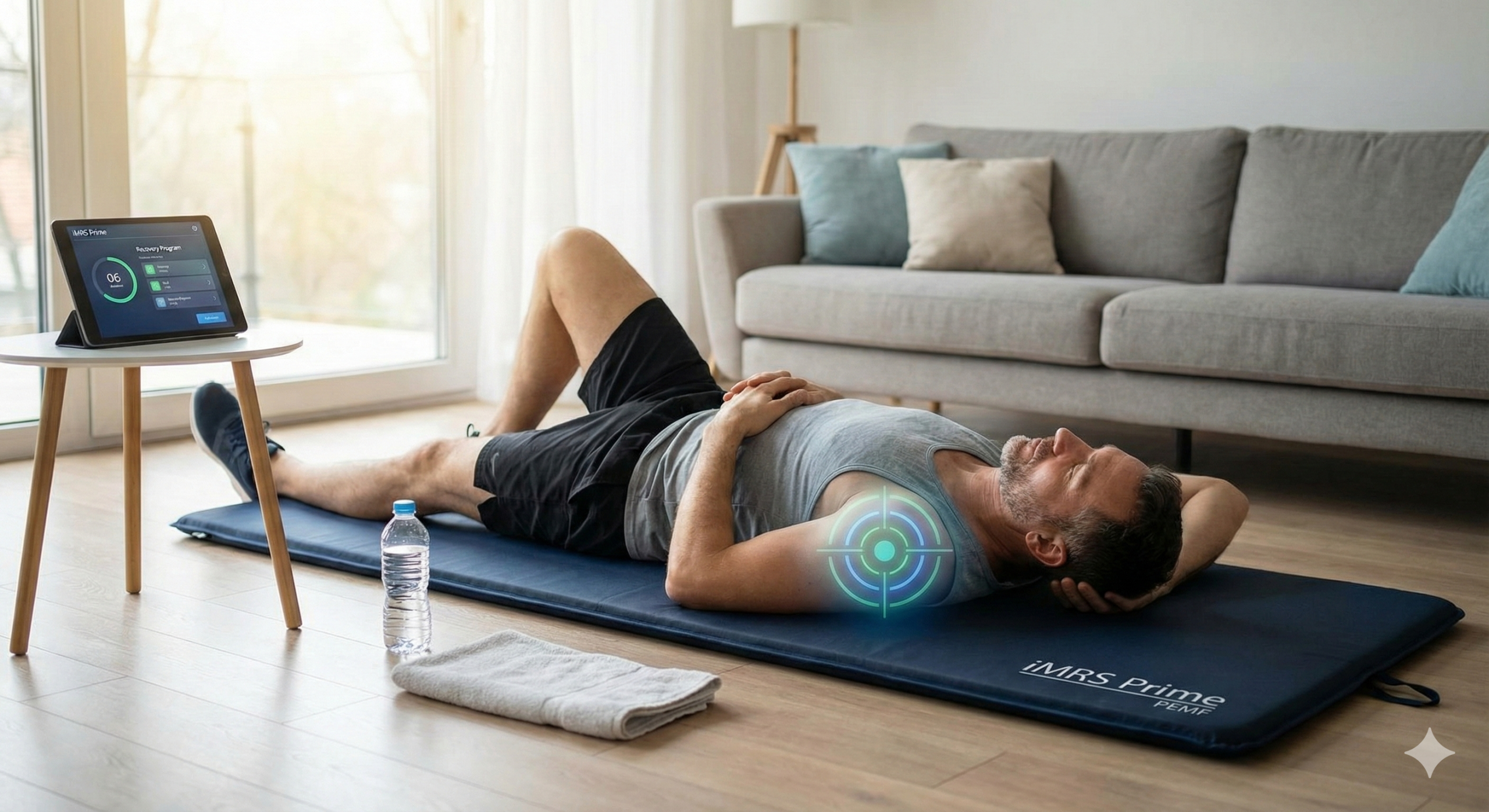 What if 20 minutes lying still could do more for your body than an hour at the gym? That’s the question people across Australia are asking as PEMF mat therapy moves from wellness settings into living rooms and home wellness routines. Gary, founder of PEMF Therapy Australia, has spent more than 9 years working with over 1,000 clients to explore what pulsed electromagnetic field (PEMF) technology can and can’t do. Welcome to the revolution. What is a PEMF Mat and How Does It Work? A PEMF mat is a full-body wellness device that delivers low-frequency pulsed electromagnetic fields through a flexible mat you lie on. The pulses penetrate the body at the cellular level, where they may support ATP production, cellular repair, and circulation, all of which are the body's own mechanisms for maintaining energy and recovery. Sessions typically run 30 to 45 minutes. The iMRS Prime is calibrated to the Schumann Resonance, the electromagnetic frequency of Earth's atmosphere, which is approximately 7.83 Hz. This is not an arbitrary number. Human biology evolved alongside this frequency for millennia, and research suggests that returning the body to it may support relaxation, restorative sleep, and cellular function. The iMRS Prime mimics this frequency using a triple-sawtooth waveform that closely mirrors the body's biorhythms. The foundational research behind PEMF mat therapy includes a 4-year NASA study examining the effects of low-frequency electromagnetic fields on neural stem cells. The research found that exposure at an optimal frequency of around 10 Hz increased neural cell growth by 250%-400%. While individual results vary and PEMF systems are wellness tools rather than medical treatments, the science behind the technology is well-established. 7 Science-Backed PEMF Mat Benefits 1. Cellular Energy and Vitality At the foundation of most PEMF mat benefits is the effect on cellular energy production. Electromagnetic pulses may stimulate the mitochondria, the part of the cell responsible for producing ATP, which is the body's primary energy currency. When cells produce energy efficiently, downstream effects often include improved physical stamina, mental clarity, and a general sense of vitality. Many users report feeling noticeably more energised within the first few weeks of consistent daily use. 2. Relief from Discomfort One of the most commonly reported benefits of a PEMF mat is reduced perceived discomfort. Electromagnetic pulses interact with nerve signalling pathways, potentially influencing how the body processes and perceives discomfort. Research published by the National Institutes of Health has examined PEMF's potential role in supporting people with osteoarthritis, with some studies finding that it may help reduce discomfort and improve joint function. Gary himself lived with 26 years of chronic back problems before two weeks of consistent mat sessions resolved it entirely. Ray's experience of using PEMF for pain was similarly striking. He had been told he needed a hip replacement, and after several months of daily sessions, he cancelled the surgery. 3. Support for the Body's Natural Inflammatory Response Chronic low-grade inflammation contributes to a wide range of ongoing health challenges. PEMF technology may support the body's natural anti-inflammatory mechanisms by improving blood flow to affected areas and supporting circulation at the tissue level. Rather than suppressing inflammation artificially, the approach works with the body's own processes, which is part of why PEMF mat therapy is positioned as a wellness support tool rather than a medical intervention. 4. Better Sleep Quality Sleep is one of the most frequently cited reasons Australians seek out PEMF mat benefits. The connection of using PEMF for sleep is rooted in the relationship between low-frequency electromagnetic fields and the body's circadian rhythm. The Schumann Resonance, to which the iMRS Prime is calibrated around, is closely tied to the brain's natural oscillatory patterns during sleep. Regular sessions may support healthy melatonin production and calm an overactive nervous system, helping the body transition into restorative rest more naturally. 5. Improved Circulation Pulsed electromagnetic fields may help dilate blood vessels and increase oxygen delivery to tissues throughout the body. For people dealing with poor circulation, this can have meaningful downstream effects on energy, tissue health, and recovery. Improved blood flow also supports the body's natural ability to move waste products away from cells. 6. Faster Recovery The same NASA research that examined neural stem cell growth also looked at PEMF's role in tissue repair and regeneration in the context of astronaut health, where the absence of natural electromagnetic fields during spaceflight was found to affect recovery. Athletes have taken note. PEMF mat therapy is now used by professional and recreational athletes alike to support post-training recovery and manage muscle fatigue. 7. Relaxation and Stress Support The autonomic nervous system governs the body's stress and recovery responses. High cortisol, shallow breathing, and difficulty switching off are all signs that the sympathetic nervous system, the fight-or-flight branch, is running too hot. PEMF sessions at low frequencies may have a calming effect on autonomic activity, gently nudging the body toward the parasympathetic state associated with rest, digestion, and recovery. Many users describe the benefits of PEMF mat use as simply feeling calmer and more settled after sessions, even if they came to the device for a different reason entirely. What Does a PEMF Mat Do That Cheap Alternatives Can't? The research validating pulsed electromagnetic field technology, including the NASA study, focused specifically on low-frequency fields in the 0.5 to 15 Hz range. The iMRS Prime operates within this range, delivering a triple-sawtooth waveform designed to mirror the body's biorhythms. This is a meaningful technical distinction, not a marketing claim. Budget alternatives flooding the market typically use a single sine wave at high frequencies, often running into the thousands of Hertz. These frequencies do not correspond to the electromagnetic signals the body naturally resonates with, and the research base supporting them as a wellness tool is considerably thinner. A cheaper device might look similar and come with comparable marketing language, but the waveform and frequency are what determine whether the PEMF mat benefits you are reading about are actually achievable. The iMRS Prime delivers two waveforms per session, including a triple sawtooth and square wave. Sessions can be personalised through biofeedback technology. This is what separates a clinical-grade device from a generic mat, and it is why the PEMF mat therapy research cannot simply be applied to every device on the market. PEMF Mat vs Grounding Mat: Which is Better? This is one of the most common questions we receive, and it deserves a straight answer. A grounding mat, sometimes called an earthing mat, works by connecting you to the Earth's surface electrical charge through a conductive mat plugged into a grounded outlet. The theory is that electrons from the Earth's surface transfer into the body and may help neutralise free radicals. Grounding mats are simple, passive devices with a modest but growing body of research supporting them, primarily in the areas of sleep and the stress response. A PEMF mat is an active device. Rather than passively connecting you to an external charge, it generates its own pulsed electromagnetic fields and delivers them into the body at a calibrated frequency. The scope of a PEMF mat's potential application is considerably broader, covering cellular energy, circulation, recovery, inflammation support, and sleep, each with its own research base and mechanism of action. In a direct PEMF mat vs grounding mat comparison, grounding mats are an accessible starting point for anyone interested in electromagnetic wellness. They are inexpensive and require no learning curve. However, if you are looking for the targeted cellular support that decades of PEMF research points to, a grounding mat does not offer the same depth or effectiveness. The two are not mutually exclusive and can complement each other well as part of a broader wellness routine. The iMRS Prime Hybrid effectively combines both approaches in a single device. It combines low-frequency PEMF with far-infrared therapy and is calibrated to the same Schumann Resonance that underpins earthing theory, giving you the grounding connection and active electromagnetic stimulation in a single session. Who Benefits Most from PEMF Mat Therapy? The short answer is: almost anyone maintaining an active interest in their long-term health. That said, some groups tend to find PEMF mat therapy particularly relevant. People managing chronic or persistent discomfort are often the most motivated early adopters, as are those over 40 who are noticing that recovery takes longer and energy levels have shifted. Athletes and regular exercisers use PEMF mats to support post-training recovery and maintain performance across a demanding schedule. People with disrupted sleep patterns, high-stress lifestyles, or a general interest in cellular health also make up a significant part of the PEMF community. If you’re not yet sure whether the investment is right for you, our rental program is the lowest-risk way to find out. For $165 you get two weeks of at-home use with Australia-wide shipping, and the second week is free. Experience PEMF Mat Benefits for Yourself The research is compelling, the customer stories are consistent, and the technology has been refined over decades. Whether you’re drawn to PEMF mat benefits for pain, sleep, recovery, or long-term vitality, the most useful next step is to try it yourself. Rent a mat for two weeks, browse our full range of PEMF machines, or book a free consultation with Gary and the PEMF Therapy Australia team to get personalised guidance before you commit. Disclaimer: This device is intended for general wellness and relaxation. It is not intended for the diagnosis, treatment, cure, or prevention of any disease. Individual experiences may vary. This information is for general wellness education only and does not constitute medical advice or guarantee specific results.