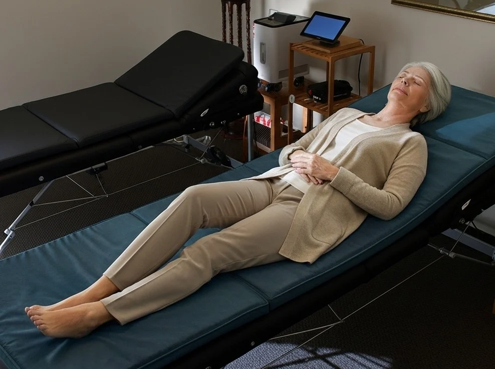 What if 20 minutes lying still could do more for your body than an hour at the gym? That’s the question people across Australia are asking as PEMF mat therapy moves from wellness settings into living rooms and home wellness routines.  Gary, founder of PEMF Therapy Australia, has spent more than 9 years working with over 1,000 clients to explore what pulsed electromagnetic field (PEMF) technology can and can’t do. Welcome to the revolution. What is a PEMF Mat and How Does It Work? A PEMF mat is a full-body wellness device that delivers low-frequency pulsed electromagnetic fields through a flexible mat you lie on. The pulses penetrate the body at the cellular level, where they may support ATP production, cellular repair, and circulation, all of which are the body's own mechanisms for maintaining energy and recovery. Sessions typically run 30 to 45 minutes. The iMRS Prime is calibrated to the Schumann Resonance, the electromagnetic frequency of Earth's atmosphere, which is approximately 7.83 Hz. This is not an arbitrary number. Human biology evolved alongside this frequency for millennia, and research suggests that returning the body to it may support relaxation, restorative sleep, and cellular function. The iMRS Prime mimics this frequency using a triple-sawtooth waveform that closely mirrors the body's biorhythms. The foundational research behind PEMF mat therapy includes a 4-year NASA study examining the effects of low-frequency electromagnetic fields on neural stem cells. The research found that exposure at an optimal frequency of around 10 Hz increased neural cell growth by 250%-400%. While individual results vary and PEMF systems are wellness tools rather than medical treatments, the science behind the technology is well-established.  7 Science-Backed PEMF Mat Benefits 1. Cellular Energy and Vitality At the foundation of most PEMF mat benefits is the effect on cellular energy production. Electromagnetic pulses may stimulate the mitochondria, the part of the cell responsible for producing ATP, which is the body's primary energy currency. When cells produce energy efficiently, downstream effects often include improved physical stamina, mental clarity, and a general sense of vitality. Many users report feeling noticeably more energised within the first few weeks of consistent daily use. 2. Relief from Discomfort One of the most commonly reported benefits of a PEMF mat is reduced perceived discomfort. Electromagnetic pulses interact with nerve signalling pathways, potentially influencing how the body processes and perceives discomfort. Research published by the National Institutes of Health has examined PEMF's potential role in supporting people with osteoarthritis, with some studies finding that it may help reduce discomfort and improve joint function.  Gary himself lived with 26 years of chronic back problems before two weeks of consistent mat sessions resolved it entirely. Ray's experience of using PEMF for pain was similarly striking. He had been told he needed a hip replacement, and after several months of daily sessions, he cancelled the surgery. 3. Support for the Body's Natural Inflammatory Response Chronic low-grade inflammation contributes to a wide range of ongoing health challenges. PEMF technology may support the body's natural anti-inflammatory mechanisms by improving blood flow to affected areas and supporting circulation at the tissue level. Rather than suppressing inflammation artificially, the approach works with the body's own processes, which is part of why PEMF mat therapy is positioned as a wellness support tool rather than a medical intervention.  4. Better Sleep Quality Sleep is one of the most frequently cited reasons Australians seek out PEMF mat benefits. The connection of using PEMF for sleep is rooted in the relationship between low-frequency electromagnetic fields and the body's circadian rhythm. The Schumann Resonance, to which the iMRS Prime is calibrated around, is closely tied to the brain's natural oscillatory patterns during sleep. Regular sessions may support healthy melatonin production and calm an overactive nervous system, helping the body transition into restorative rest more naturally. 5. Improved Circulation Pulsed electromagnetic fields may help dilate blood vessels and increase oxygen delivery to tissues throughout the body. For people dealing with poor circulation, this can have meaningful downstream effects on energy, tissue health, and recovery. Improved blood flow also supports the body's natural ability to move waste products away from cells. 6. Faster Recovery The same NASA research that examined neural stem cell growth also looked at PEMF's role in tissue repair and regeneration in the context of astronaut health, where the absence of natural electromagnetic fields during spaceflight was found to affect recovery. Athletes have taken note. PEMF mat therapy is now used by professional and recreational athletes alike to support post-training recovery and manage muscle fatigue.  7. Relaxation and Stress Support The autonomic nervous system governs the body's stress and recovery responses. High cortisol, shallow breathing, and difficulty switching off are all signs that the sympathetic nervous system, the fight-or-flight branch, is running too hot. PEMF sessions at low frequencies may have a calming effect on autonomic activity, gently nudging the body toward the parasympathetic state associated with rest, digestion, and recovery. Many users describe the benefits of PEMF mat use as simply feeling calmer and more settled after sessions, even if they came to the device for a different reason entirely. What Does a PEMF Mat Do That Cheap Alternatives Can't? The research validating pulsed electromagnetic field technology, including the NASA study, focused specifically on low-frequency fields in the 0.5 to 15 Hz range. The iMRS Prime operates within this range, delivering a triple-sawtooth waveform designed to mirror the body's biorhythms. This is a meaningful technical distinction, not a marketing claim. Budget alternatives flooding the market typically use a single sine wave at high frequencies, often running into the thousands of Hertz. These frequencies do not correspond to the electromagnetic signals the body naturally resonates with, and the research base supporting them as a wellness tool is considerably thinner. A cheaper device might look similar and come with comparable marketing language, but the waveform and frequency are what determine whether the PEMF mat benefits you are reading about are actually achievable. The iMRS Prime delivers two waveforms per session, including a triple sawtooth and square wave. Sessions can be personalised through biofeedback technology. This is what separates a clinical-grade device from a generic mat, and it is why the PEMF mat therapy research cannot simply be applied to every device on the market. PEMF Mat vs Grounding Mat: Which is Better? This is one of the most common questions we receive, and it deserves a straight answer. A grounding mat, sometimes called an earthing mat, works by connecting you to the Earth's surface electrical charge through a conductive mat plugged into a grounded outlet. The theory is that electrons from the Earth's surface transfer into the body and may help neutralise free radicals. Grounding mats are simple, passive devices with a modest but growing body of research supporting them, primarily in the areas of sleep and the stress response. A PEMF mat is an active device. Rather than passively connecting you to an external charge, it generates its own pulsed electromagnetic fields and delivers them into the body at a calibrated frequency. The scope of a PEMF mat's potential application is considerably broader, covering cellular energy, circulation, recovery, inflammation support, and sleep, each with its own research base and mechanism of action. In a direct PEMF mat vs grounding mat comparison, grounding mats are an accessible starting point for anyone interested in electromagnetic wellness. They are inexpensive and require no learning curve. However, if you are looking for the targeted cellular support that decades of PEMF research points to, a grounding mat does not offer the same depth or effectiveness. The two are not mutually exclusive and can complement each other well as part of a broader wellness routine. The iMRS Prime Hybrid effectively combines both approaches in a single device. It combines low-frequency PEMF with far-infrared therapy and is calibrated to the same Schumann Resonance that underpins earthing theory, giving you the grounding connection and active electromagnetic stimulation in a single session. Who Benefits Most from PEMF Mat Therapy? The short answer is: almost anyone maintaining an active interest in their long-term health. That said, some groups tend to find PEMF mat therapy particularly relevant. People managing chronic or persistent discomfort are often the most motivated early adopters, as are those over 40 who are noticing that recovery takes longer and energy levels have shifted.  Athletes and regular exercisers use PEMF mats to support post-training recovery and maintain performance across a demanding schedule. People with disrupted sleep patterns, high-stress lifestyles, or a general interest in cellular health also make up a significant part of the PEMF community. If you’re not yet sure whether the investment is right for you, our rental program is the lowest-risk way to find out. For $165 you get two weeks of at-home use with Australia-wide shipping, and the second week is free. Experience PEMF Mat Benefits for Yourself The research is compelling, the customer stories are consistent, and the technology has been refined over decades. Whether you’re drawn to PEMF mat benefits for pain, sleep, recovery, or long-term vitality, the most useful next step is to try it yourself.  Rent a mat for two weeks, browse our full range of PEMF machines, or book a free consultation with Gary and the PEMF Therapy Australia team to get personalised guidance before you commit. Disclaimer: This device is intended for general wellness and relaxation. It is not intended for the diagnosis, treatment, cure, or prevention of any disease. Individual experiences may vary. This information is for general wellness education only and does not constitute medical advice or guarantee specific results.