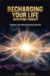 Book cover featuring glowing energy and waves illustrating PEMF therapy.